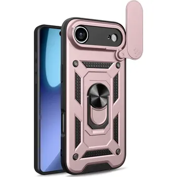 Pouzdro na mobilní telefon Kryt iPhone 17 Air Techsuit CamShield Pro rose gold