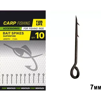 Držák Nástrah s protihrotem Bait Spikes, 7mm