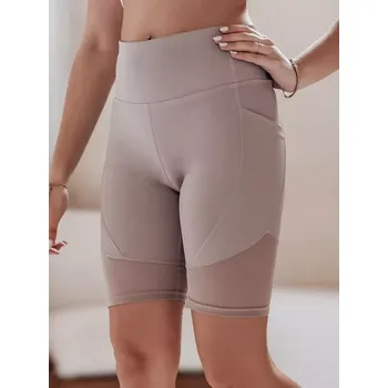 Dámské kraťasy Dámské kraťasy DSTREET BIKELINE SY0421 KARAMELOVÁ M