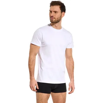 Pánské tričko Pánské tričko 002 white - NOVITI Bílá XXL