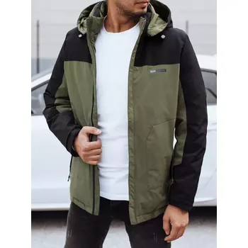 Pánská casual bunda Pánská bunda DSTREET tx4913 ZELENÁ XXXL