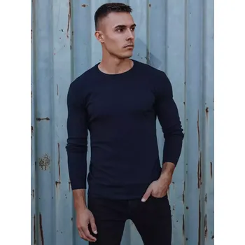 Pánský svetr Pánský svetr DSTREET wx2214 TMAVĚ MODRÁ L