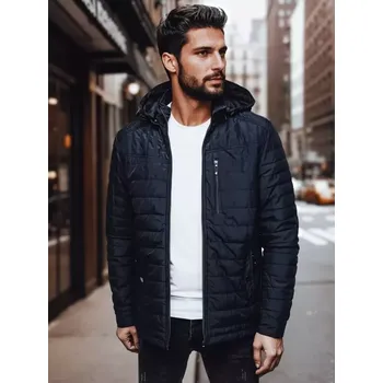 Pánská casual bunda Pánská bunda DSTREET TX4999 TMAVĚ MODRÁ M/48