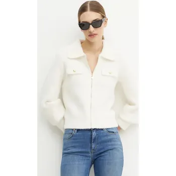 Dámský svetr Kardigan Morgan MDOMI béžová 01X, vel. XL