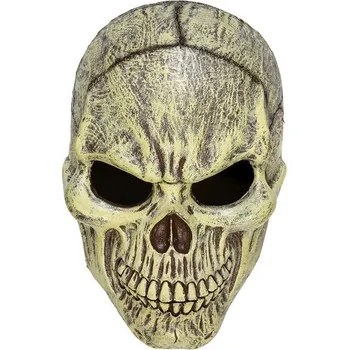 Karnevalová maska Maska na obličej Widmann latexová příšera hnědá