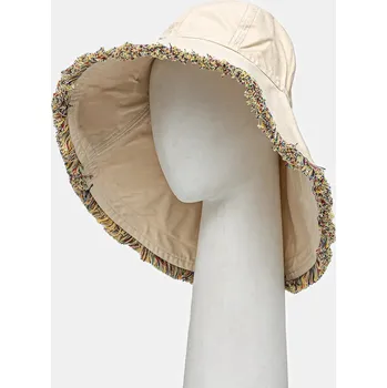 Klobouk Bavlněný klobouk OAS 8502.03 béžová 01X, vel. 57