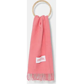 Šála Šála Tommy Jeans růžová barva, AW0AW16997 30X, vel. ONE SIZE