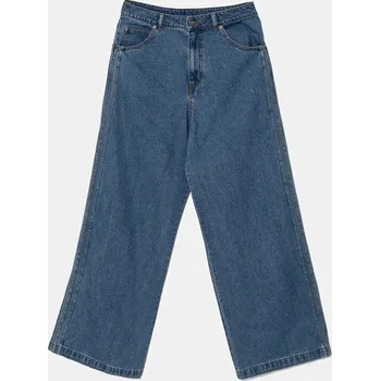 Dámské džíny Džíny adidas Originals dámské, modrá barva, IW5760 55X, vel. 32