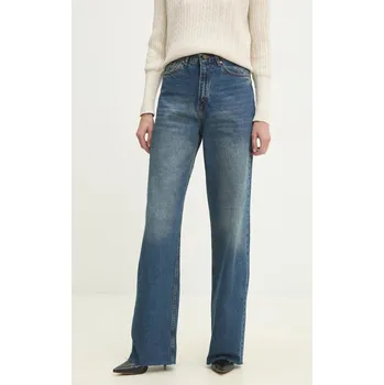 Dámské džíny Džíny Answear.LAB dámské, high waist sng.86.tos modrá 55X, vel. XS