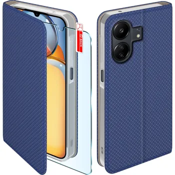 Pouzdro na mobilní telefon Flipové pouzdro KrainaGSM pro Xiaomi A52, modré