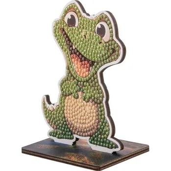 Puzzle CRYSTAL ART Diamantové malování Animal: Aligátor