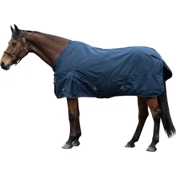 Deka pro koně Výběhová deka HKM Chester 600D 300g deep blue 115cm