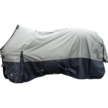 Deka pro koně Lehká výběhová deka HKM Chester 600D 0g olive green/black 145cm