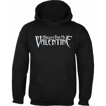 Pánské oblečení mikina s kapucí pánské Bullet For my Valentine - Logo & Raven - ROCK OFF - BFMVHD25MB - XL