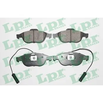 Brzdová destička Sada brzdových destiček, kotoučová brzda LPR 05P664