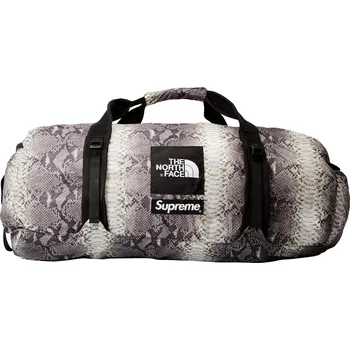 Cestovní taška Supreme The North Face Snakeskin Flyweight Duffle Bag Black