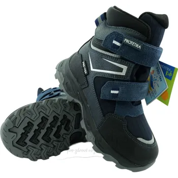 Dívčí zimní obuv Zimní dětská obuv Protetika Esmo navy - vel. 36