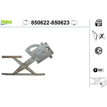 Stahovačka okna Zvedací zařízení oken VALEO WYPRZEDA˝ 850622