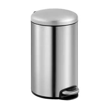 Odpadkový koš Odpadkový koš Maggey, pedálový, 20 l, nerez, matný, stříbrný - B VEPA BINS