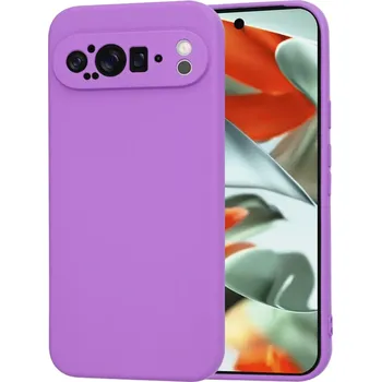 Pouzdro na mobilní telefon Kryt Google Pixel 9 Pro XL, Techsuit SoftFlex - purple