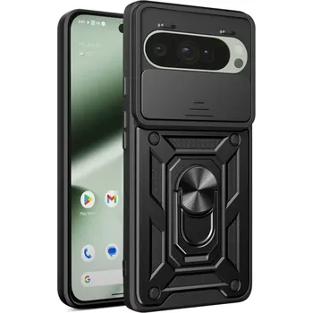 Pouzdro na mobilní telefon Kryt Google Pixel 10 / 10 Pro Techsuit CamShield Pro černý