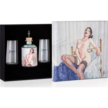 Gin J.Rose London Dry Artisan Gin no.6 43% 0,7 l (dárkové balení 2 sklenice)