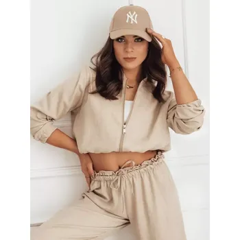 Dámský bomber DSTREET MADDIE RY2319 KARAMELOVÁ unisize