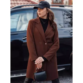 Dámský kabát Dámský kabát DSTREET LINNORE NY0705 KARAMELOVÁ unisize