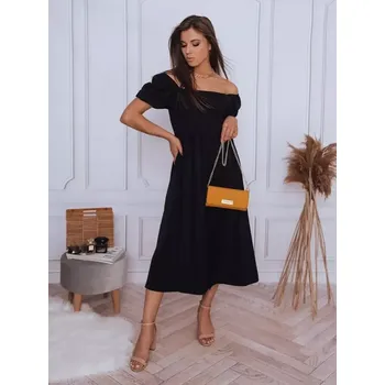 Dámské šaty Dámské šaty DSTREET EY1786 ČERNÁ S