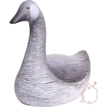 Zahradní dekorace Husa keramická dekorace Bernešík keramická