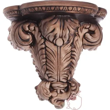 Zahradní dekorace polička na zeď keramická