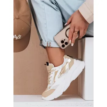 Dámská fitness obuv Dámské boty DSTREET ZY0609 ŽLUTÁ 39