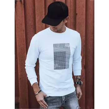 Pánská mikina Pánská mikina DSTREET BX5354 BÍLÁ L