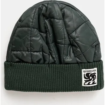 Čepice Čepice Quiksilver Winter Beanie zelená barva, EQYHA03391 79X, vel. ONE SIZE