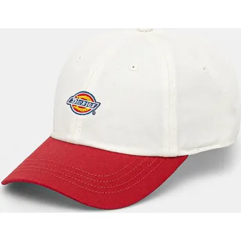 Čepice Bavlněná baseballová čepice Dickies béžová barva, s aplikací, DK0A4Z6LC481 01X, vel. ONE SIZE