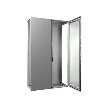 Rozvaděč Stojací skříň, řada: VX25 Šedá dvojité dveře Ocelový plech 1200 x 500 x 2000mm IP55