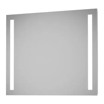 Zrcadlo Zrcadlo Silver Dream, 80 x 60 cm, s osvětlením, s přepínačem, horizontální zavěšení - B DSK