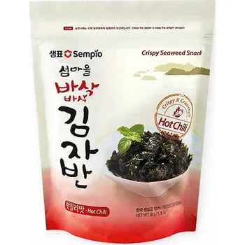 Slaná pochutina Sempio Křupavá svačina z mořských řas Hot Chilli 50 g