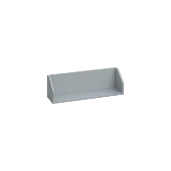 police EPA 1 - 80 police závěsná, deska 18 mm, šedá