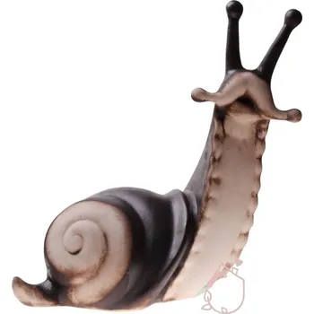 Zahradní dekorace Česká keramička Šnek keramický na zahradu Alča 40x36x21 cm