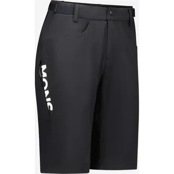 Cyklistické kalhoty Pánské kraťasy Mons Royale Diversion Merino Trail Shorts - Černé Velikost: XL