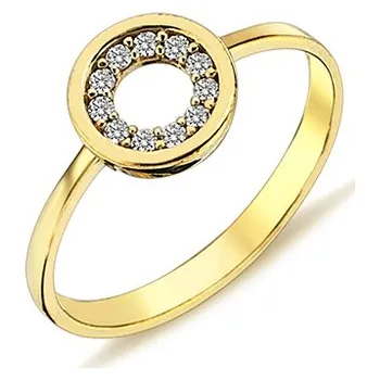 Prsten Zlatý prsten se zirkony ZR0275XJ71-8259 (585/1000) Vel.59 1,82g