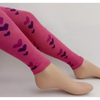 Dámské punčochy Punčochové legíny Evelínka - 98-104 / malinová