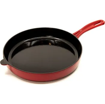 Pánev Litinová pánev kulatá Noral červená 28 cm