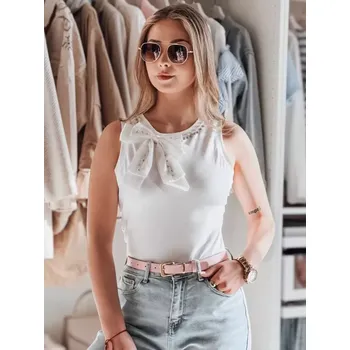 Dámské tílko DSTREET PERBOW RY2732 BÍLÁ S/M