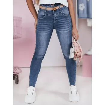 Dámské kalhoty Dámské kalhoty DSTREET UY2368 NÁMOŘNÍ MODRÁ XS