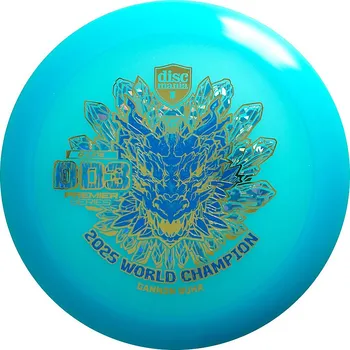 Disc golf Discmania Gannon Buhr Worlds 2025 Q-line Premier DD3 173g Modrá/Světlemodrá