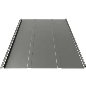 Střecha Lehká střešní ocelová zacvakávací krytina Legos – X-PRESS CLICK 520×3000 mm, tmavá metalíza RAL 9007
