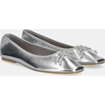 Dámské baleríny Baleríny Answear.LAB stříbrná barva AROSA1 SLV, EUR 37