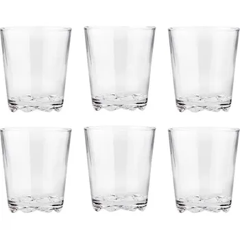 Sklenice Sada skleniček Stelton Glacier 250 ml 6-pack 640 průhledná TSP